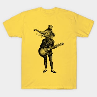 Elephant Guitarist T-Shirt